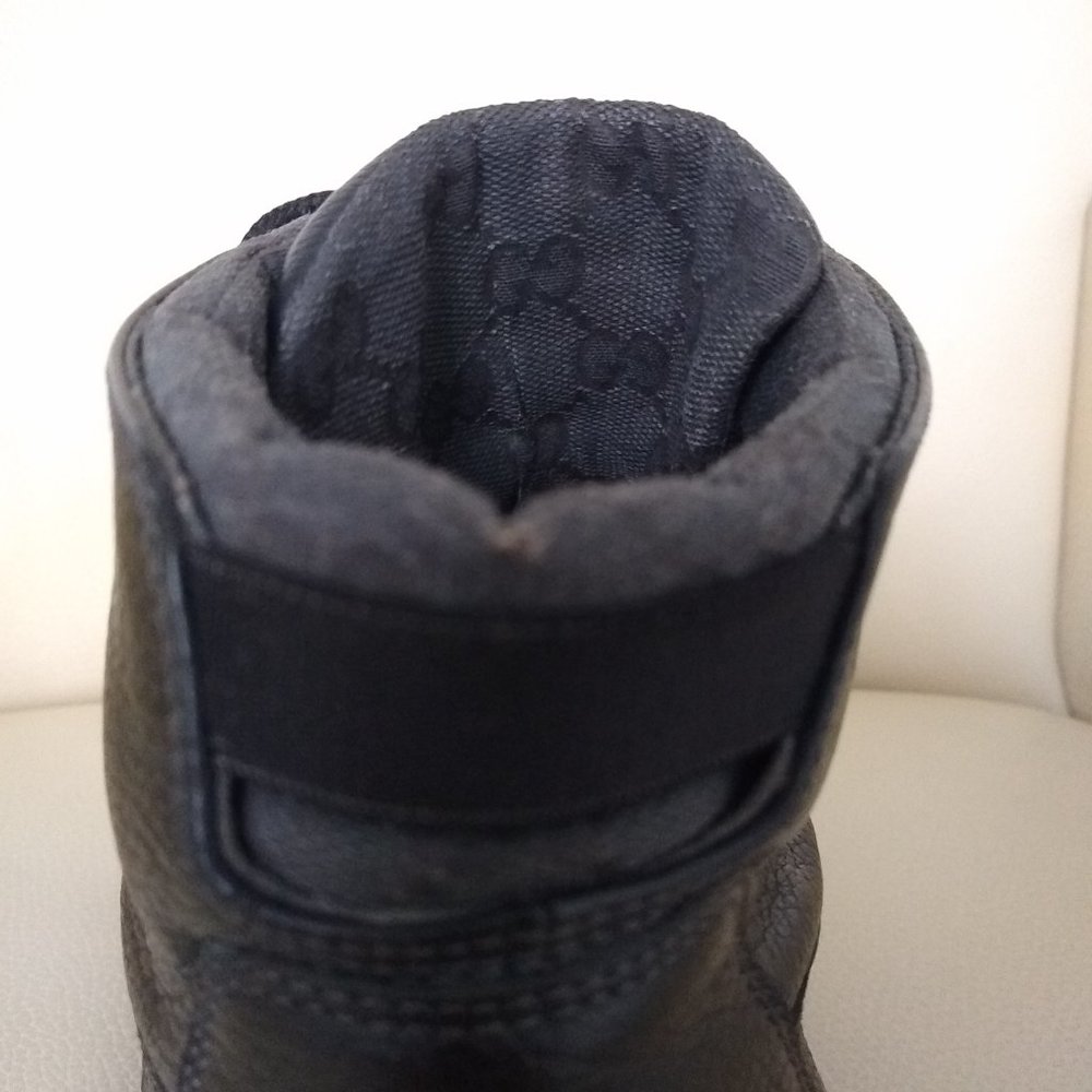 Gucci Black Leather Boots (9.5 US) - Picture 5 of 10